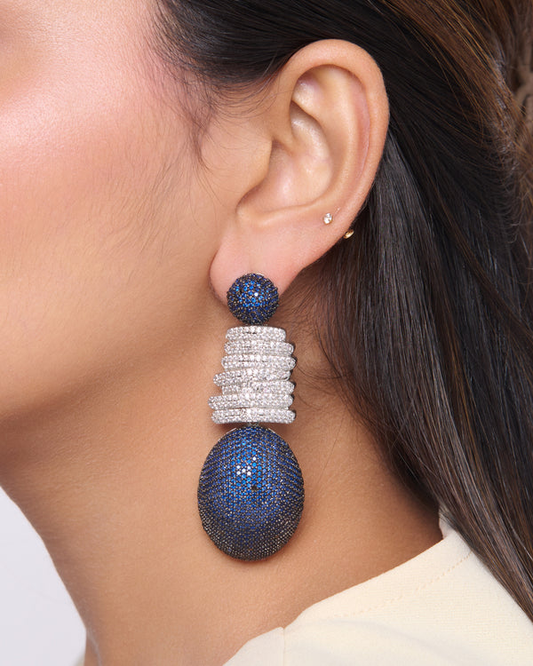 Blue Polene Earrings