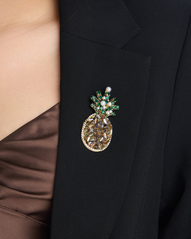 Pine Brooch Pin
