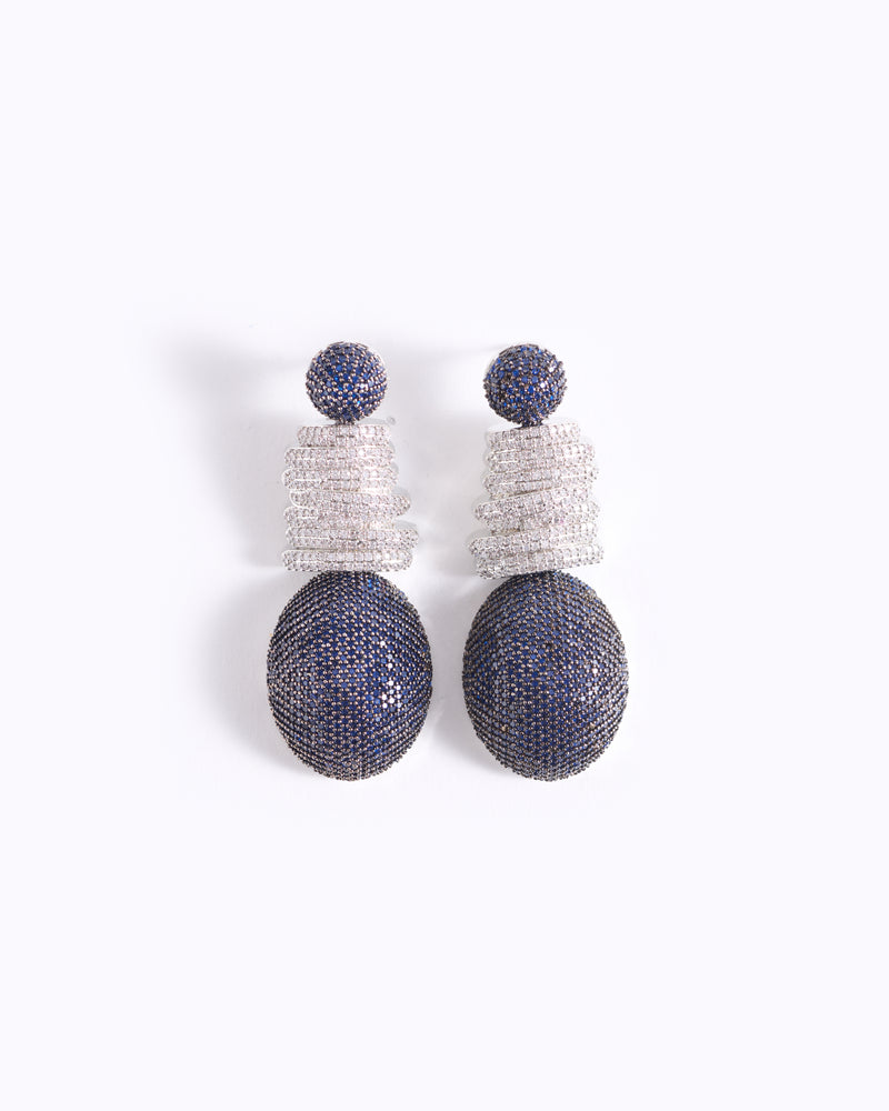 Blue Polene Earrings
