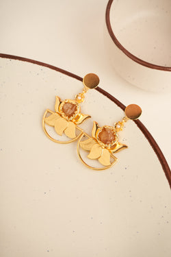 Lotus Earrings